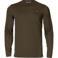 Forest Hunter L/S t-shirt - Hunting green/Shadow brown