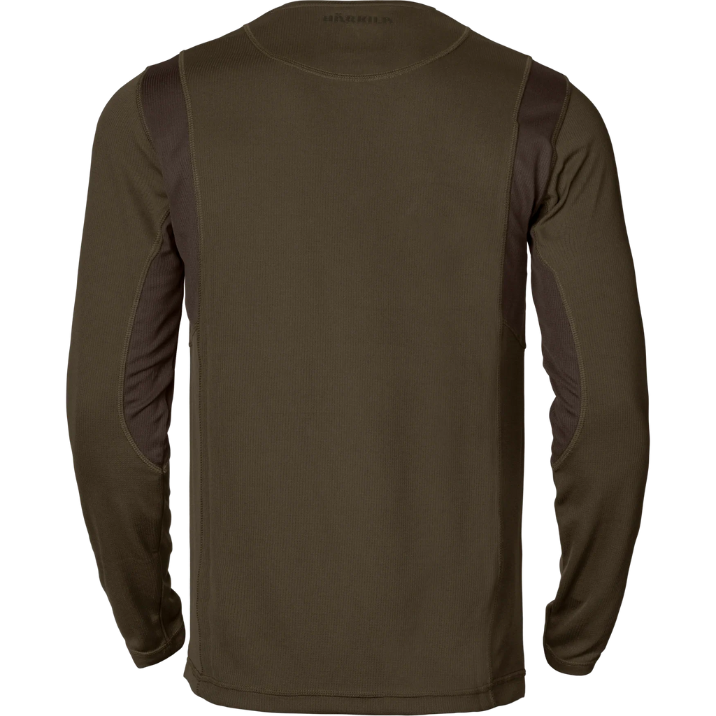 Forest Hunter L/S t-shirt - Hunting green/Shadow brown