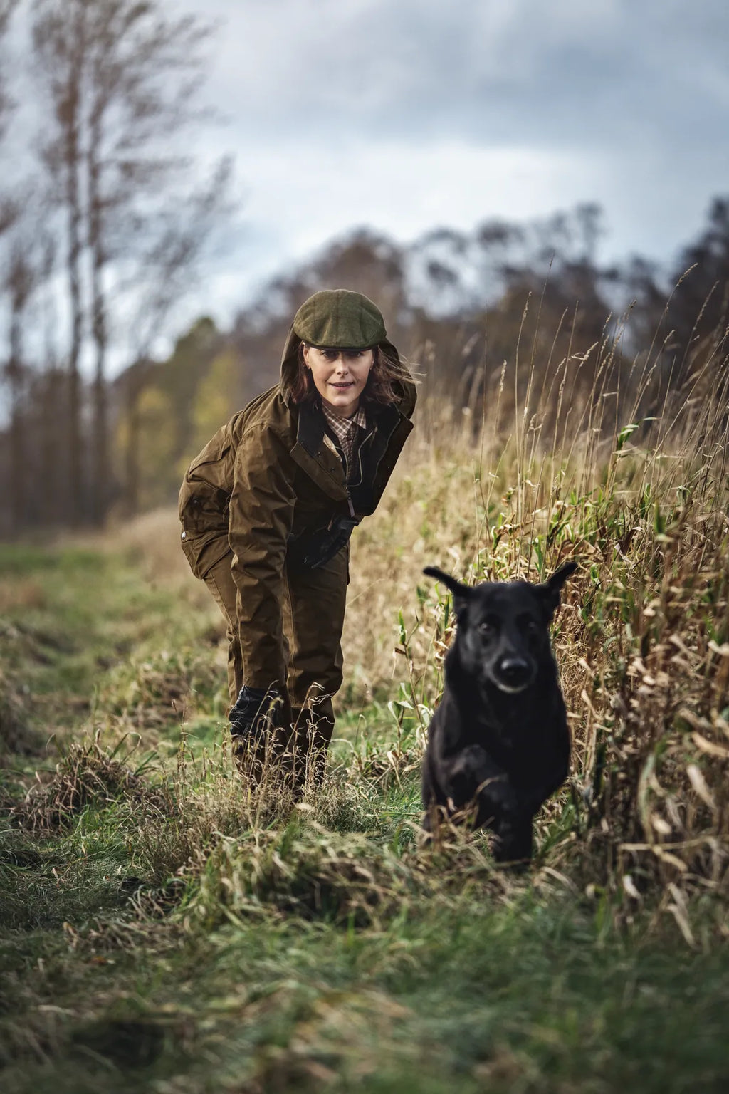 Retrieve Lady trousers - Warm olive