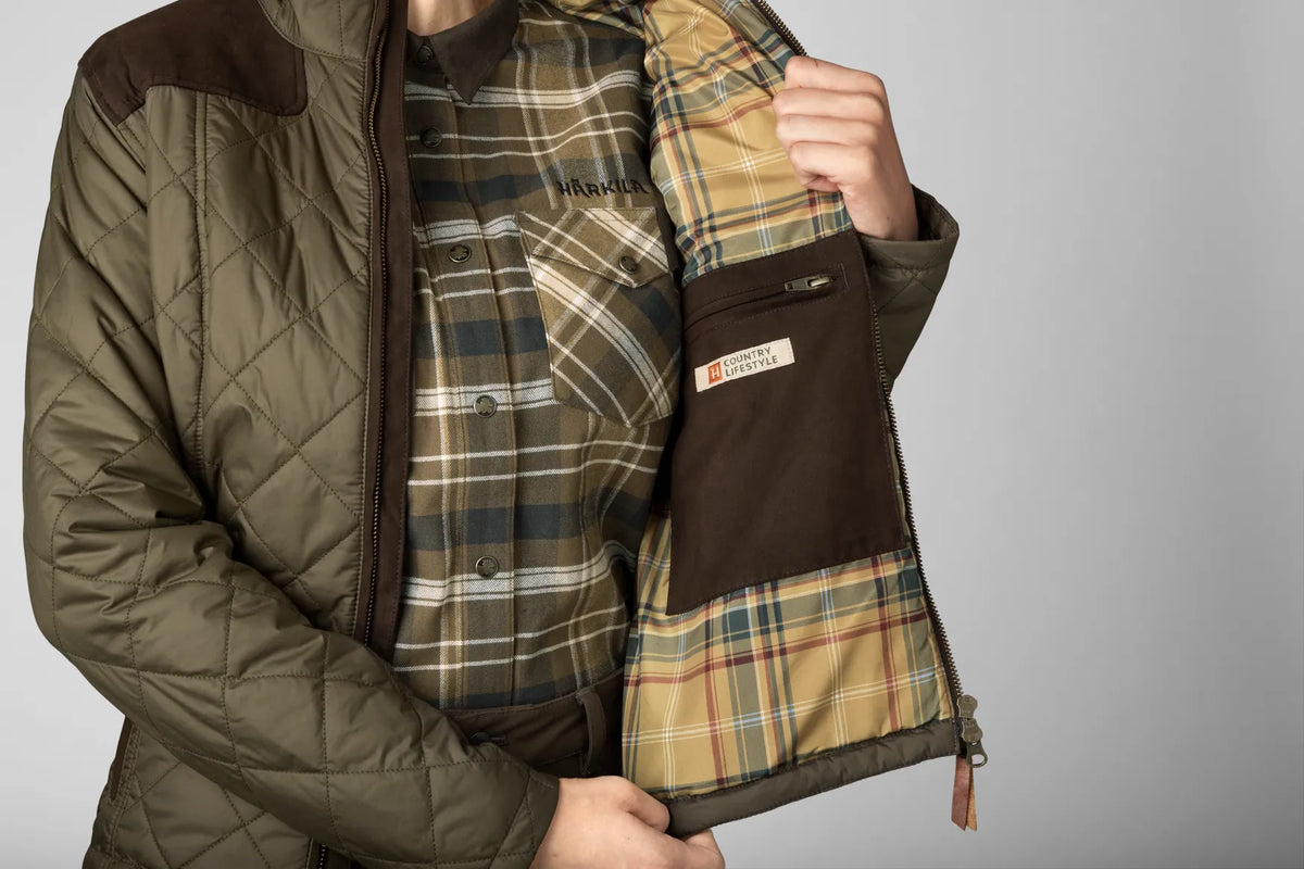 Ailsa quilt jacket Women - Willow green
