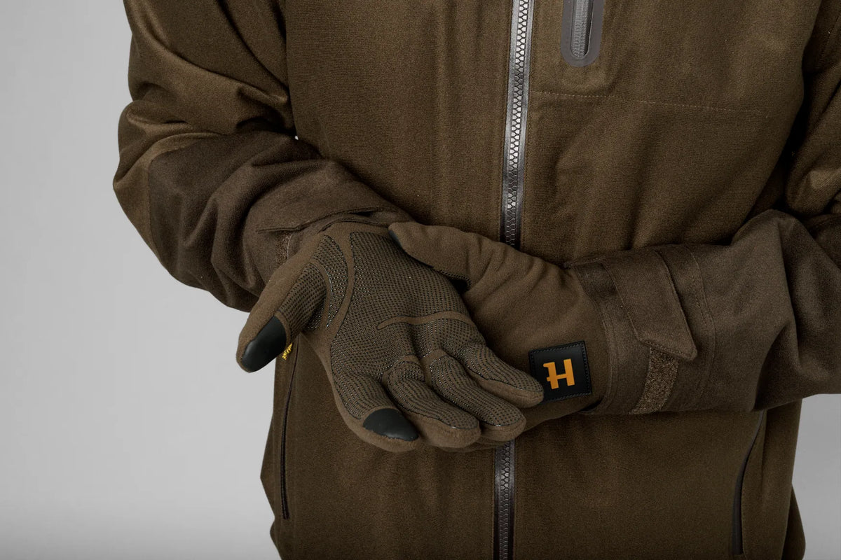 Forest Hunter WSP gloves - Hunting green/Shadow brown