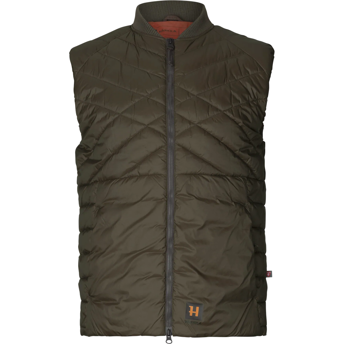 Logmar Insulated packable waistcoat - Willow green