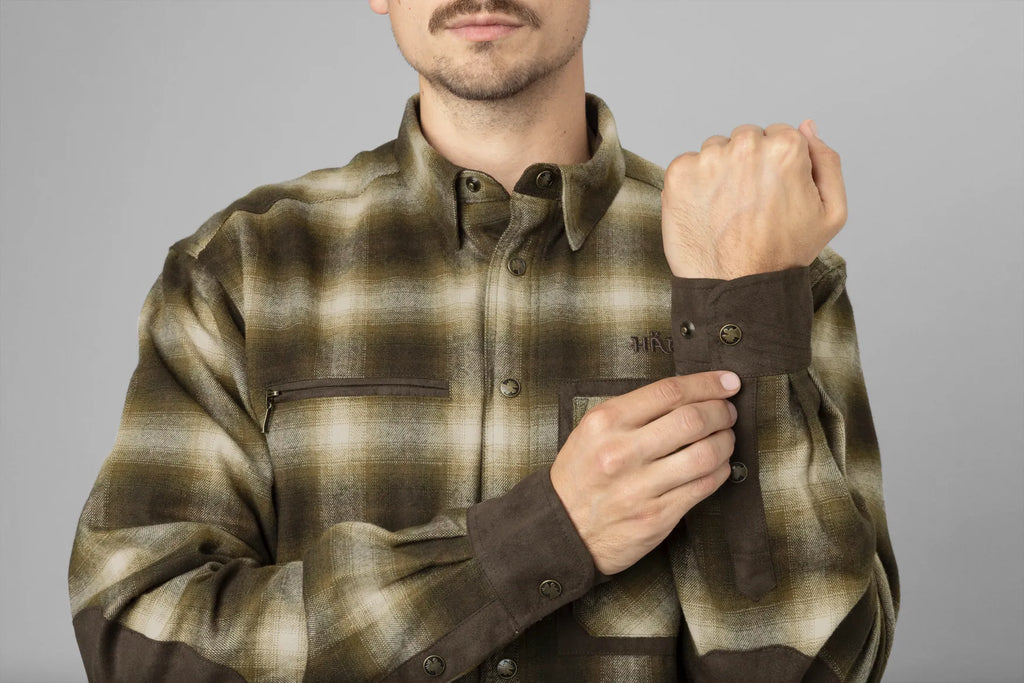 Folke shirt jacket - Willow green