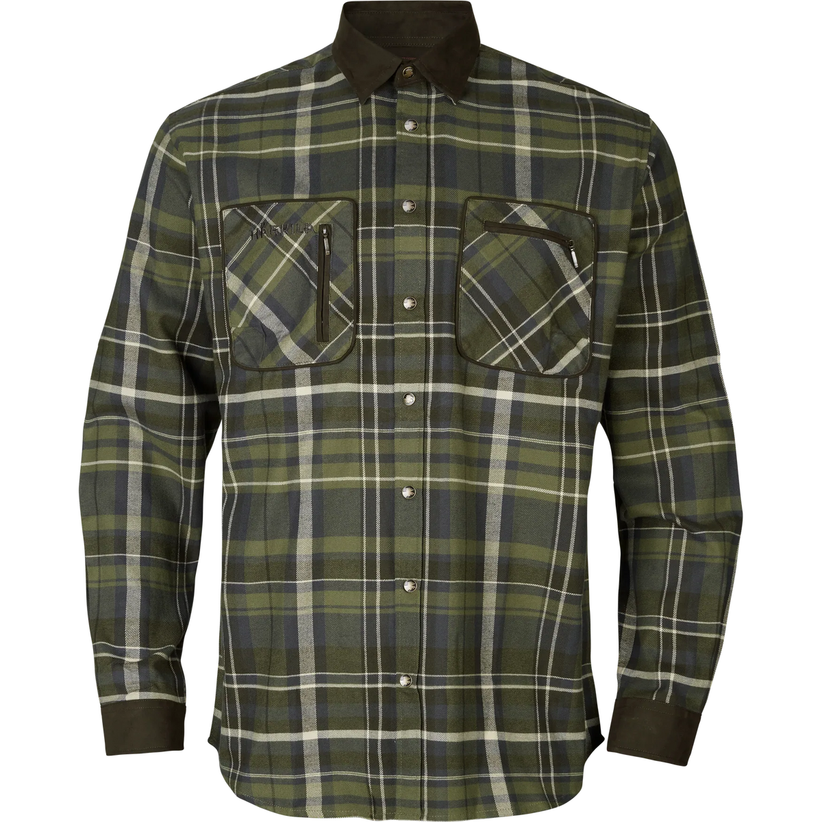 Pajala shirt - Olive check
