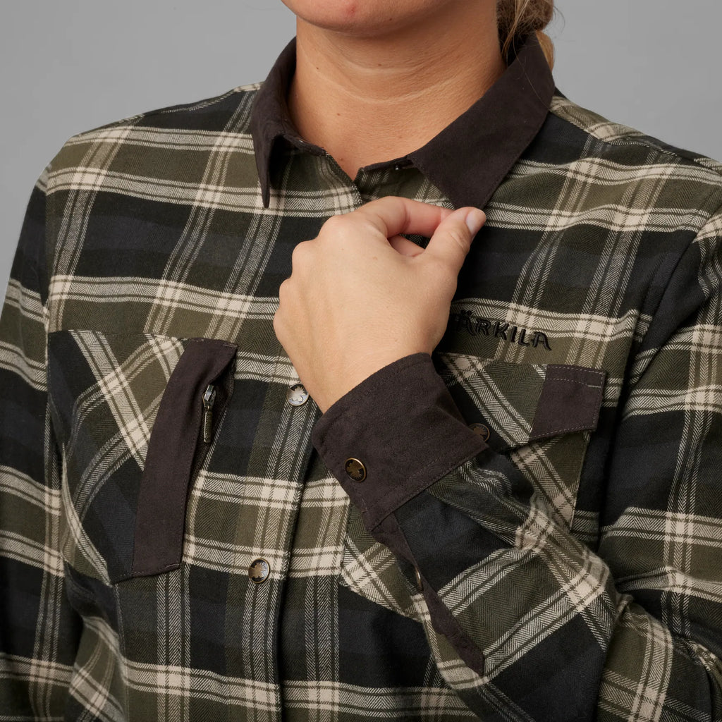 Aivak L/S shirt Women - Olive