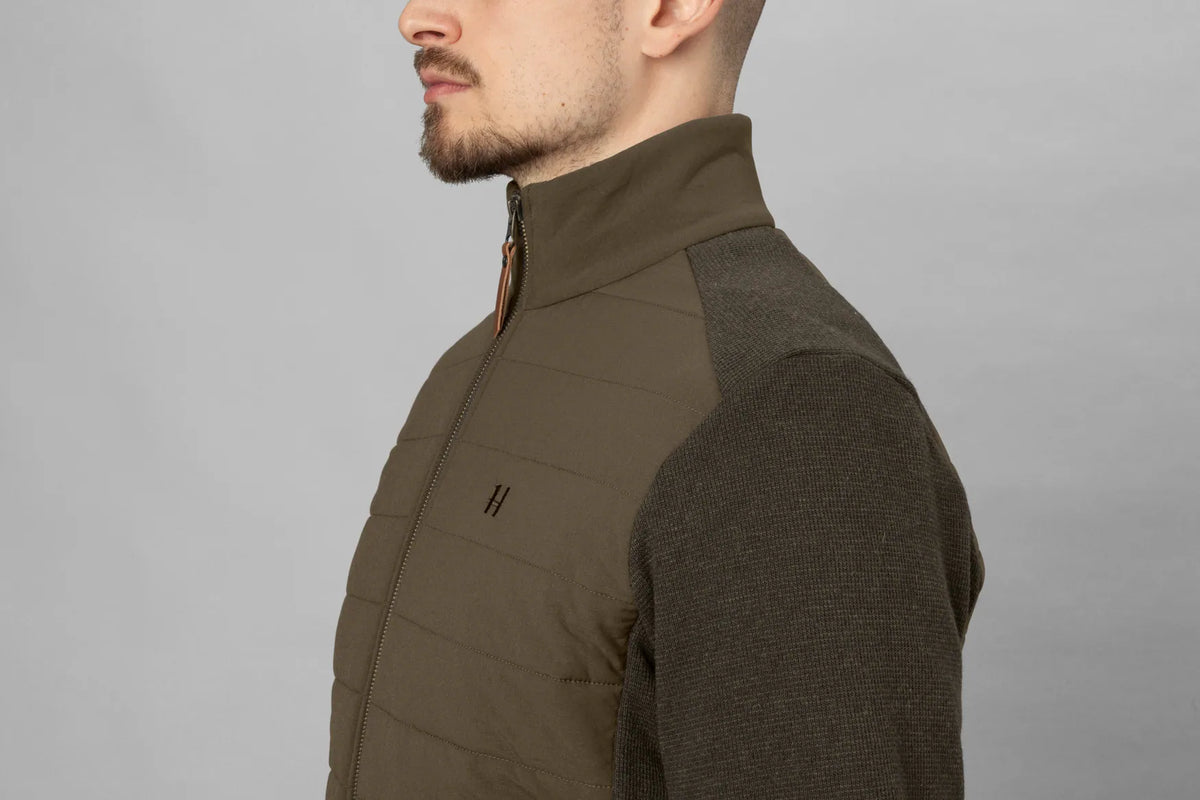 Sandhem Pro Insulated cardigan - Willow green