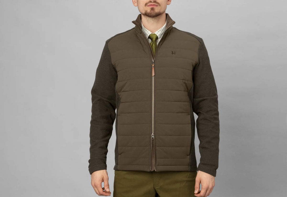 Sandhem Pro Insulated cardigan - Willow green