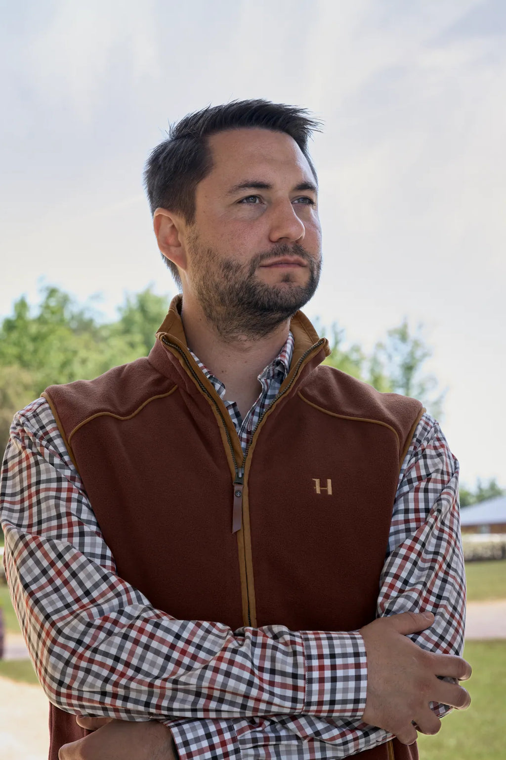 Sandhem 200 waistcoat - Burgundy