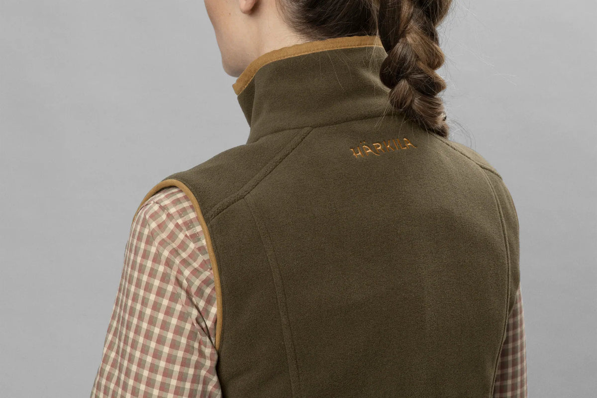 Sandhem 200 waistcoat Women - Willow green