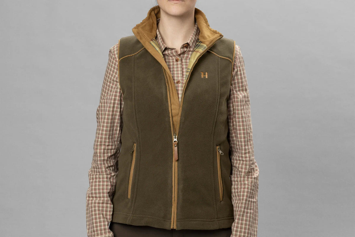 Sandhem 200 waistcoat Women - Willow green