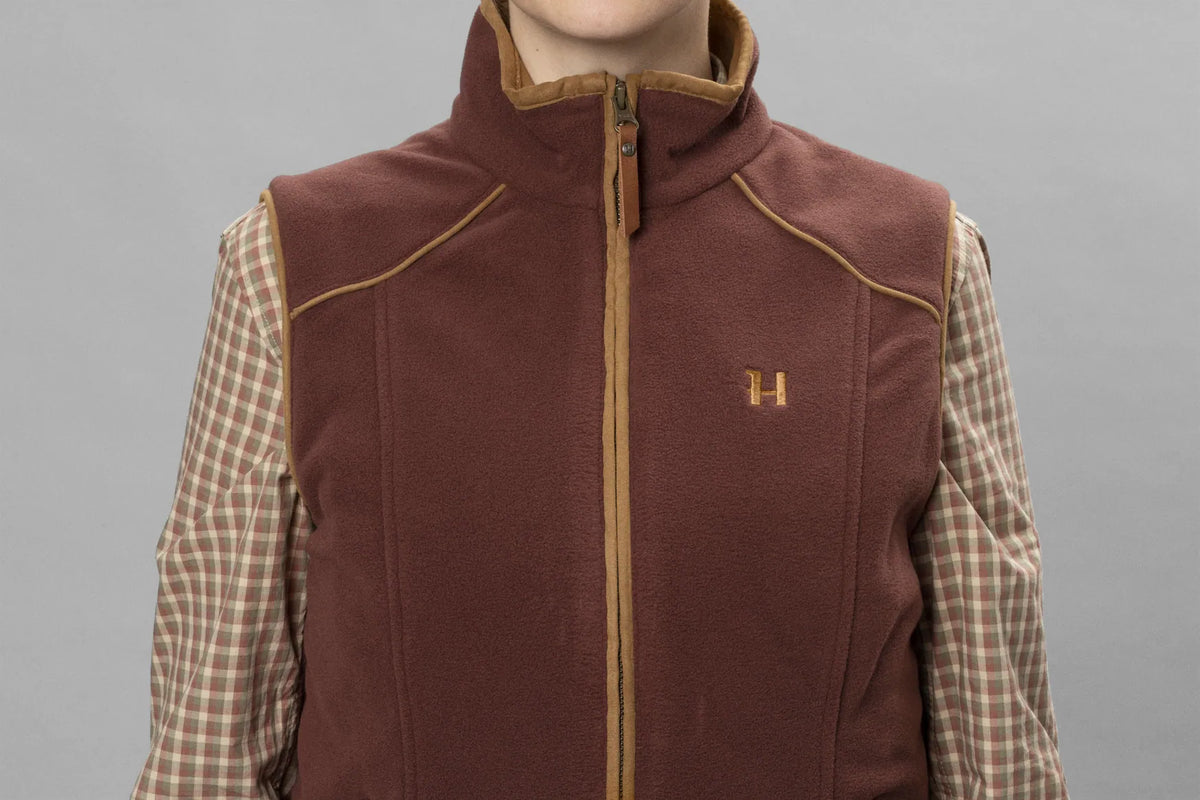 Sandhem 200 waistcoat Women - Burgundy