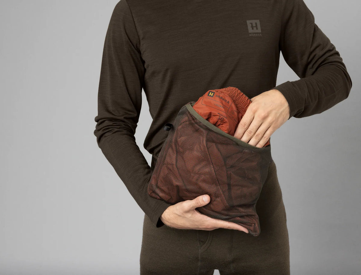 Logmar Insulated packable breeks - Willow green