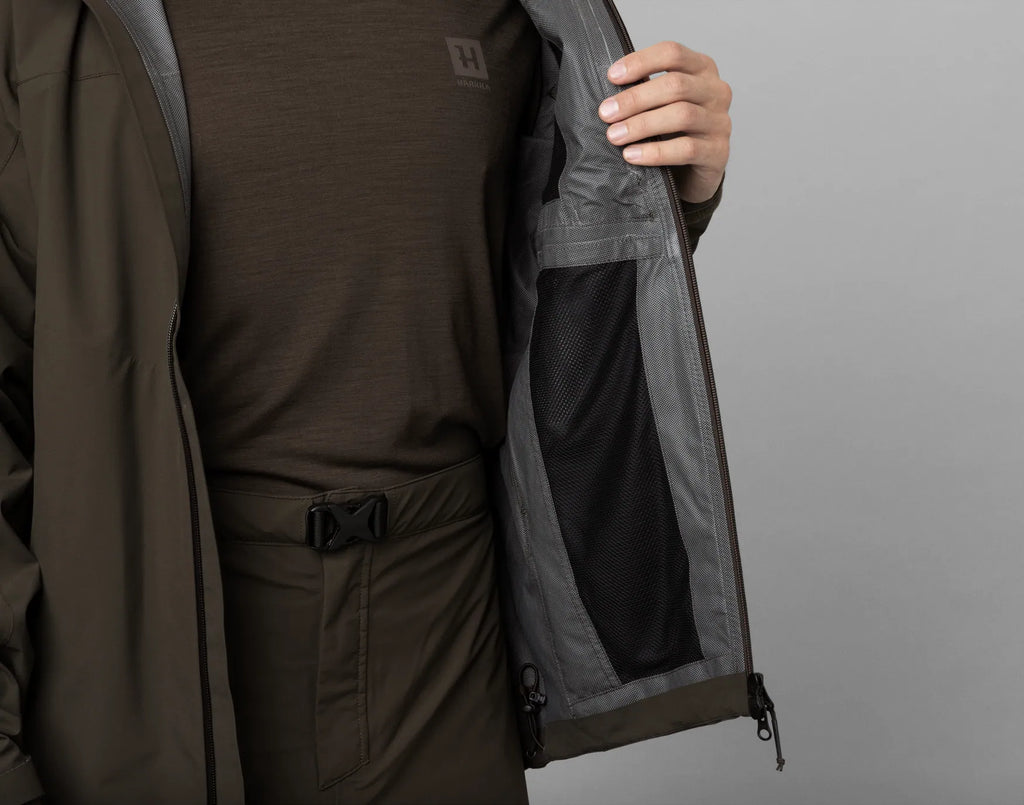 Logmar HWS packable jacket - Willow green