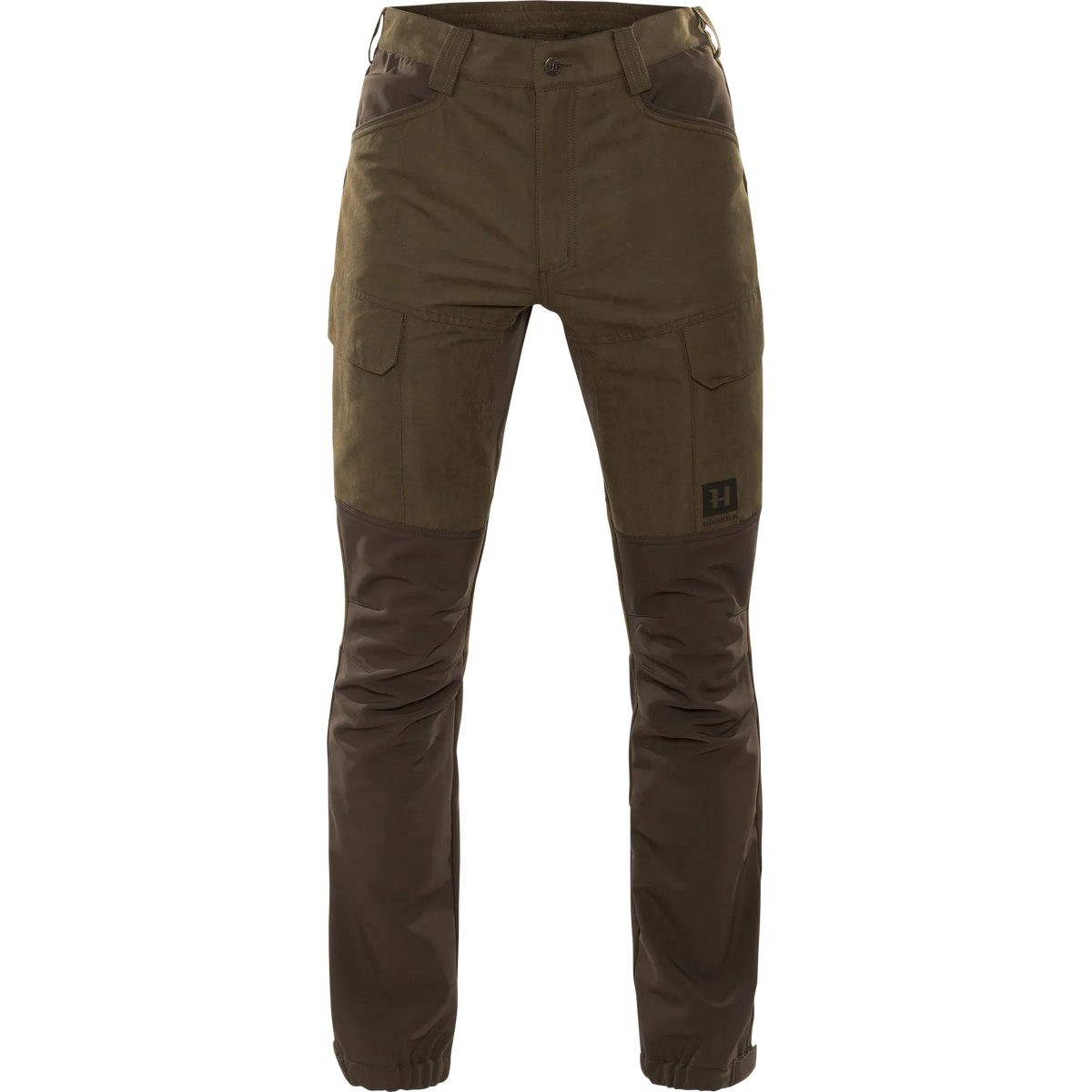 Härkila Scandinavian trousers - Willow green/Deep brown