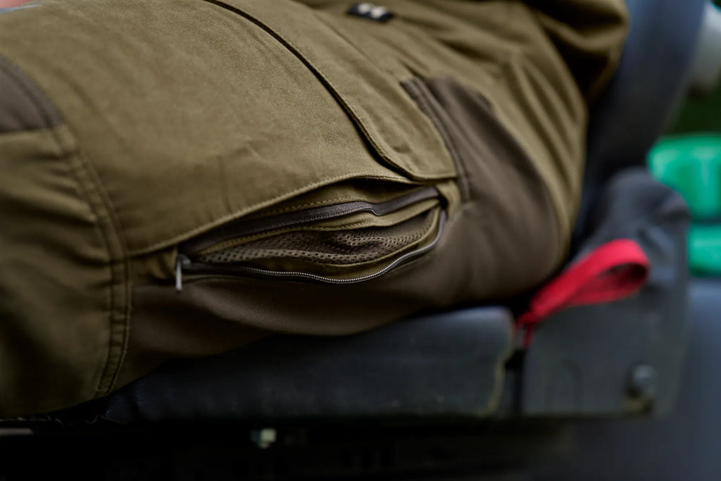 Härkila Scandinavian trousers - Dark olive/Willow green