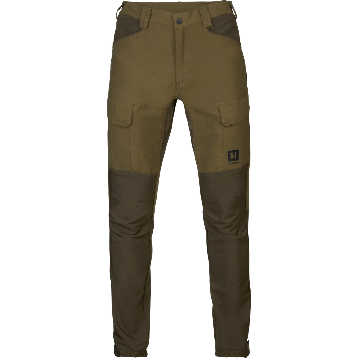 Härkila Scandinavian trousers - Dark olive/Willow green