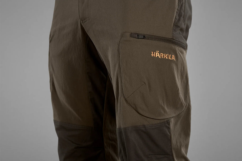 Ragnar trousers - Willow green/Shadow grey