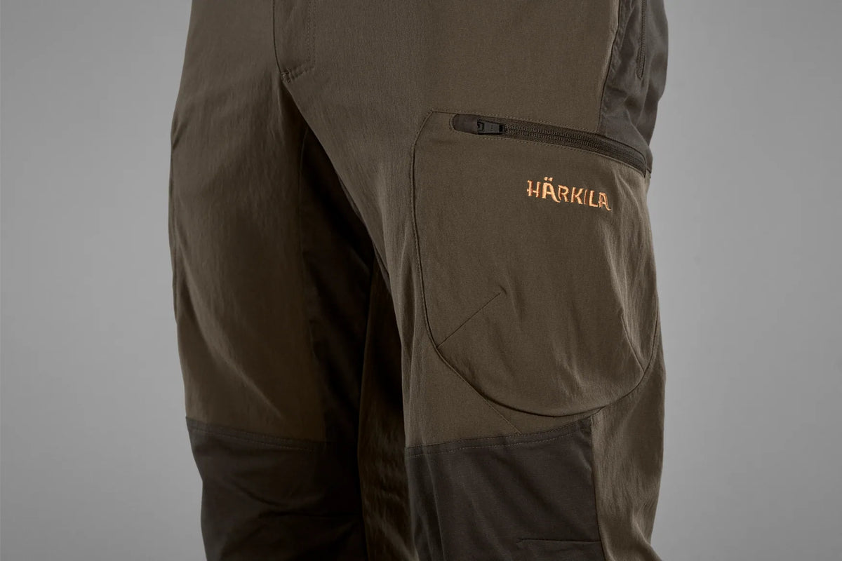 Ragnar trousers - Willow green/Shadow grey