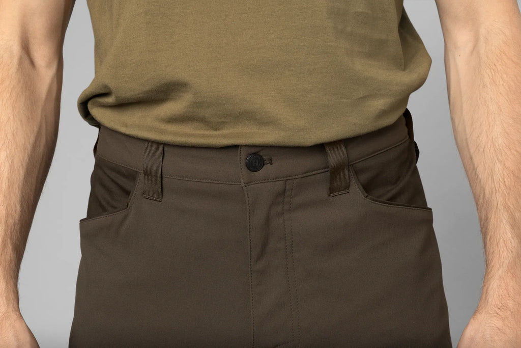 Ragnar trousers - Slate brown/Willow green