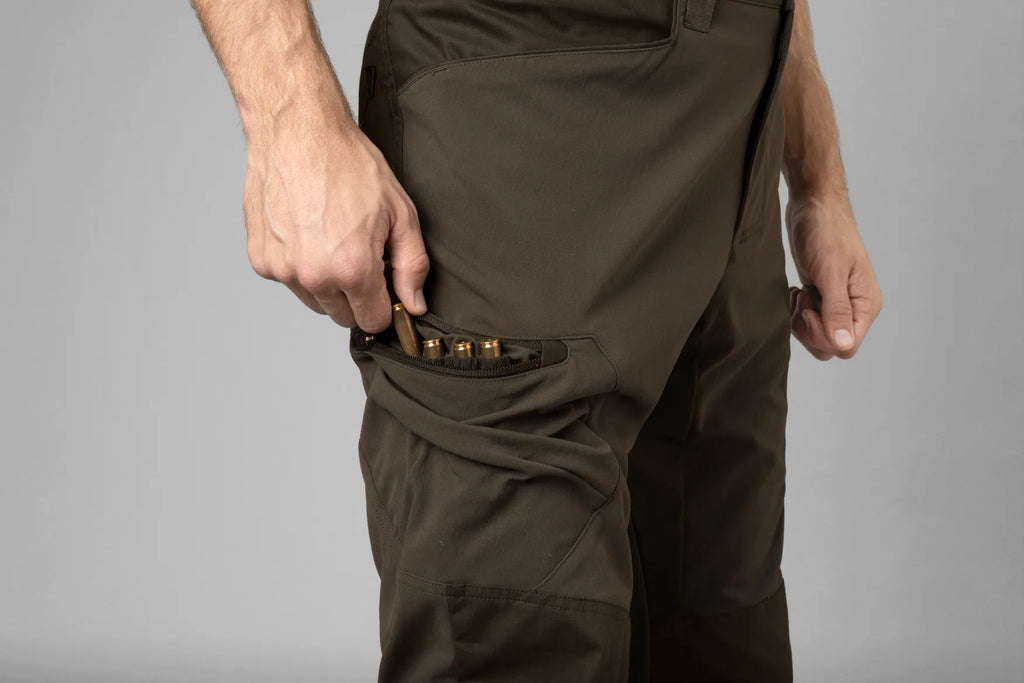Ragnar trousers - Slate brown/Willow green