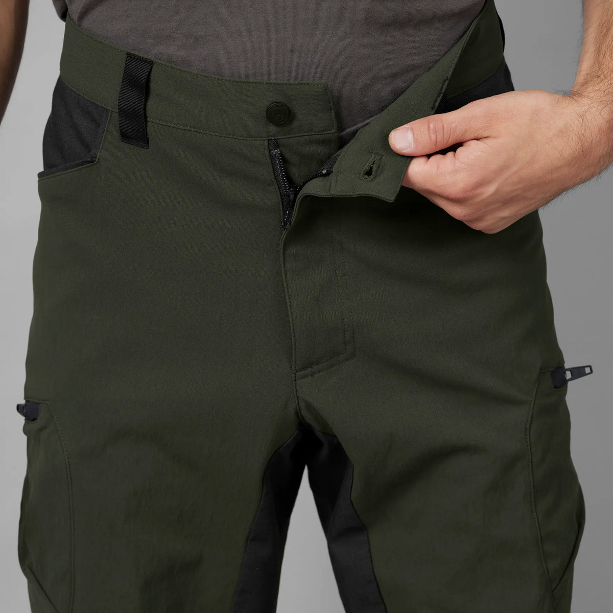 Ragnar trousers - Duffel green/Phantom