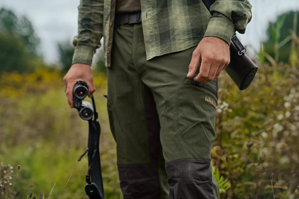 Ragnar trousers - Duffel green/Phantom