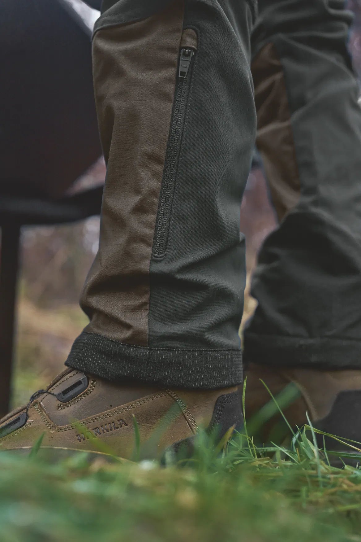 Ragnar trousers - Jet set/Shadow grey