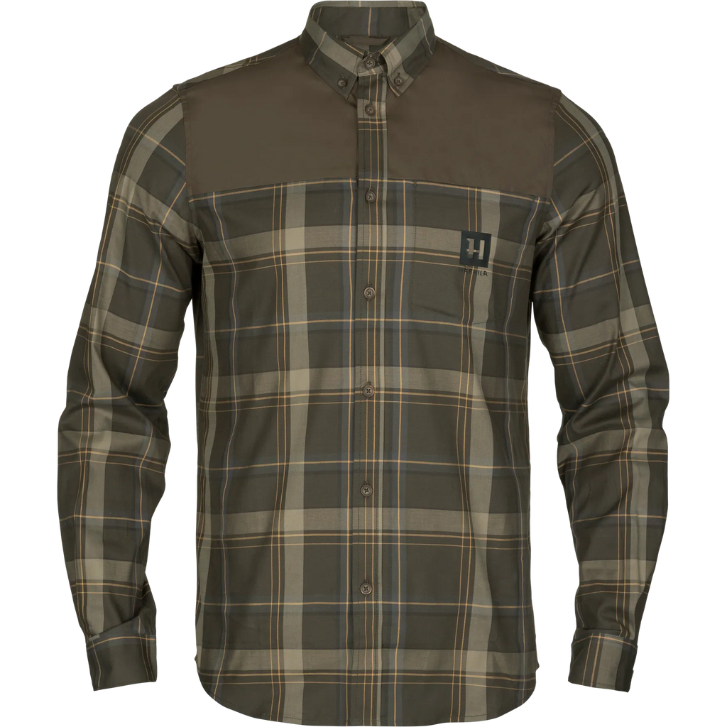 Anker L/S shirt - Willow green
