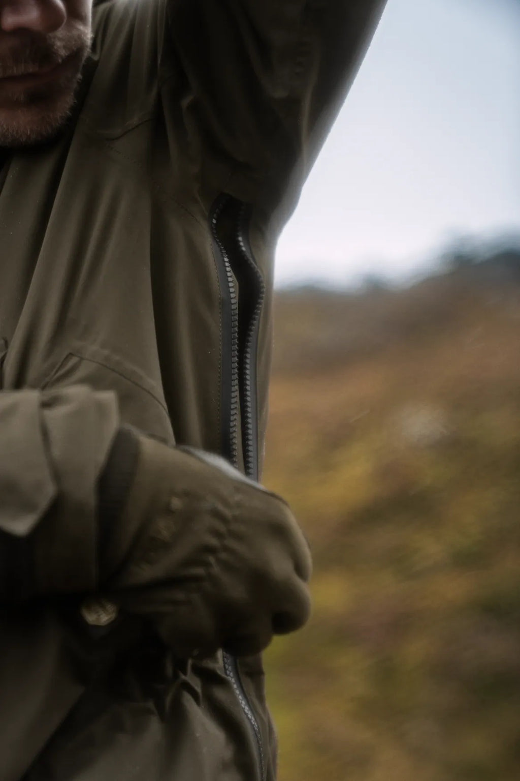 Orton tech HWS packable smock - Willow green