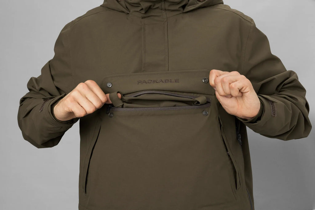 Orton tech HWS packable smock - Willow green