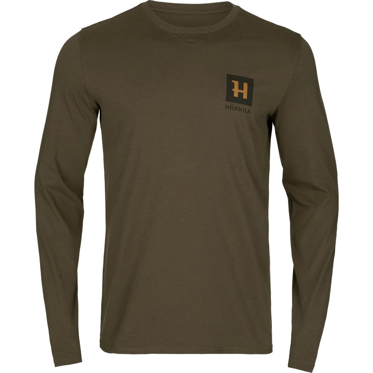 Gorm L/S t-shirt - Willow green