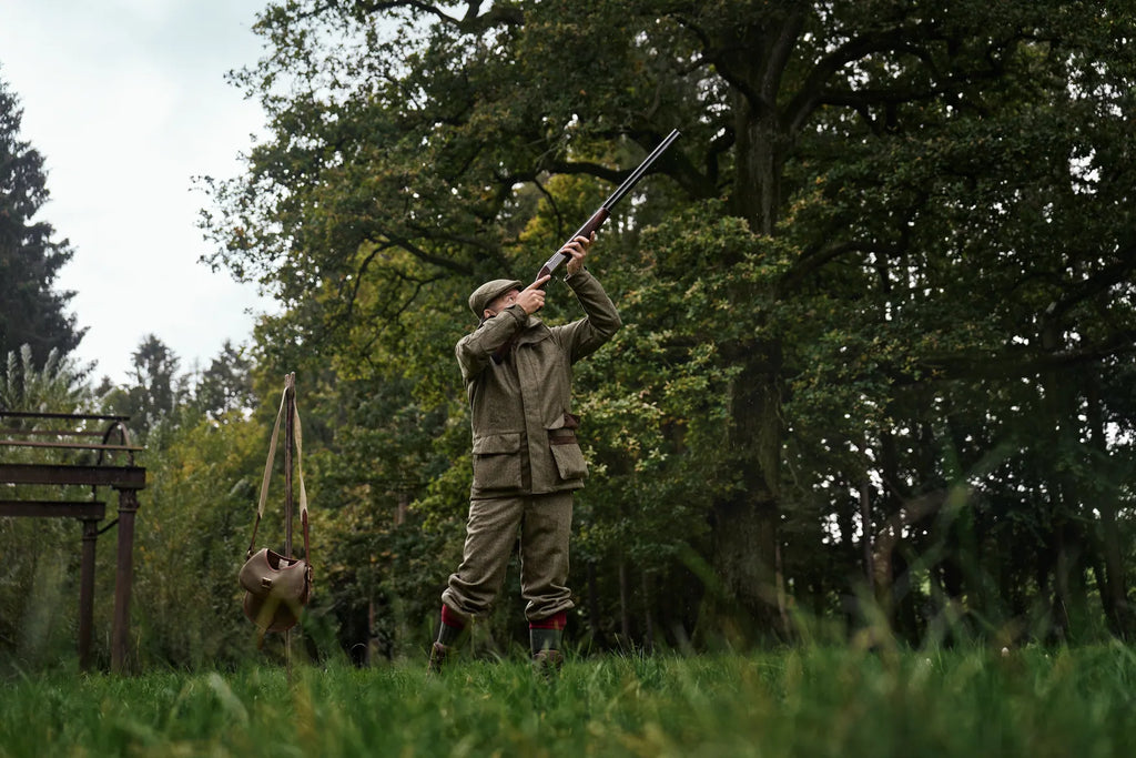 Kenmore GTX jacket - Forest green/Herringbone