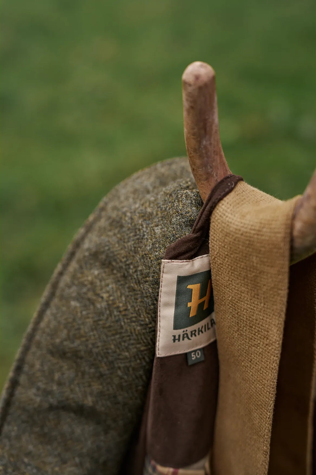 Kenmore GTX jacket - Forest green/Herringbone