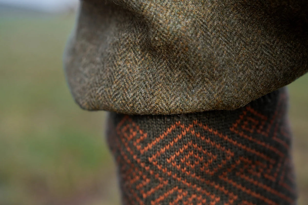 Kenmore GTX breeks - Forest green/Herringbone