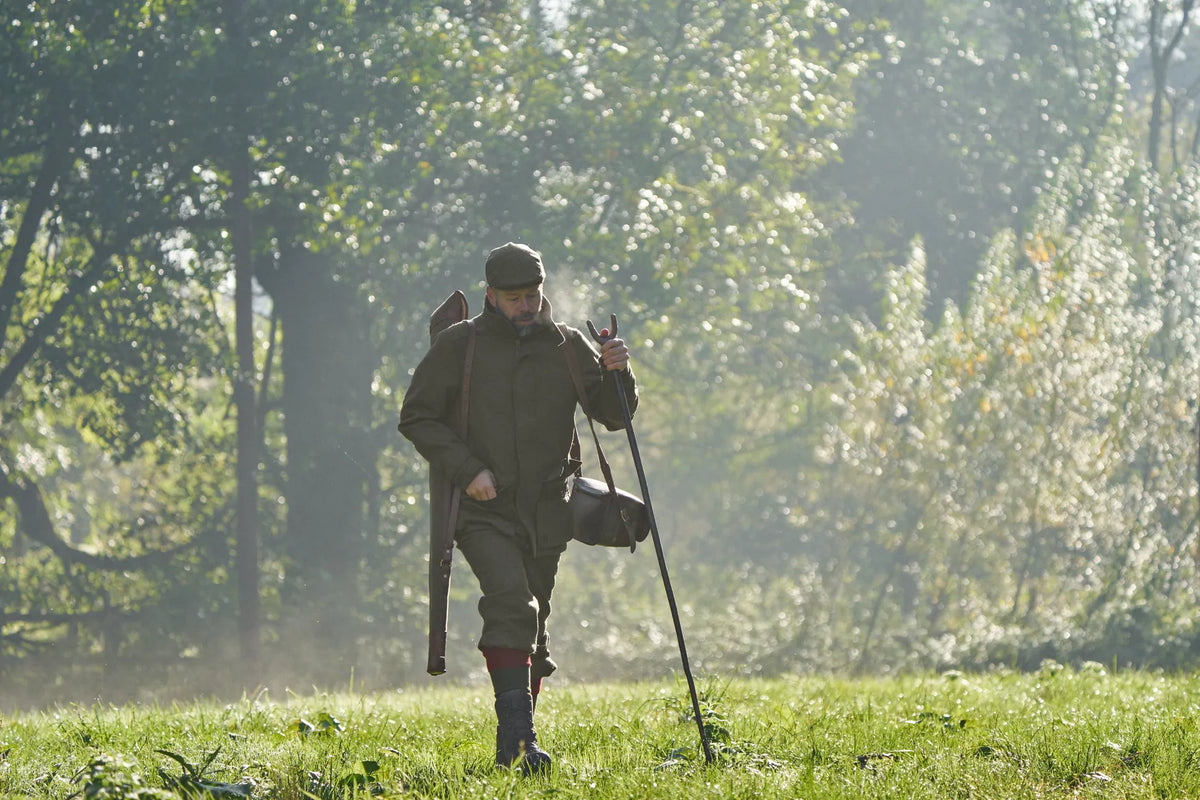Kenmore GTX breeks - Forest green/Herringbone