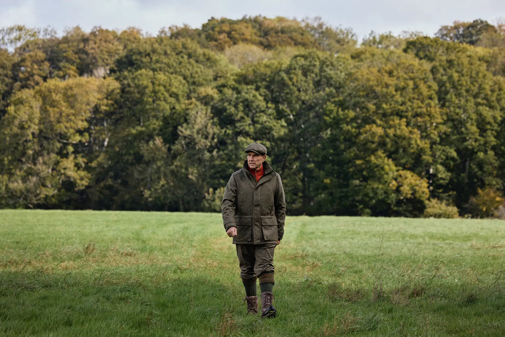 Kenmore GTX breeks - Forest green/Herringbone