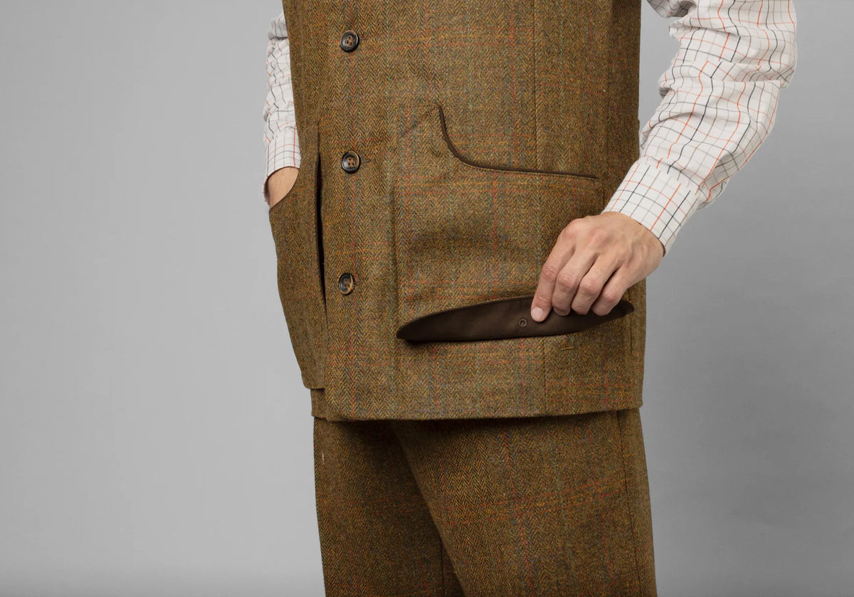 Kenmore shooting waistcoat - Terragon brown