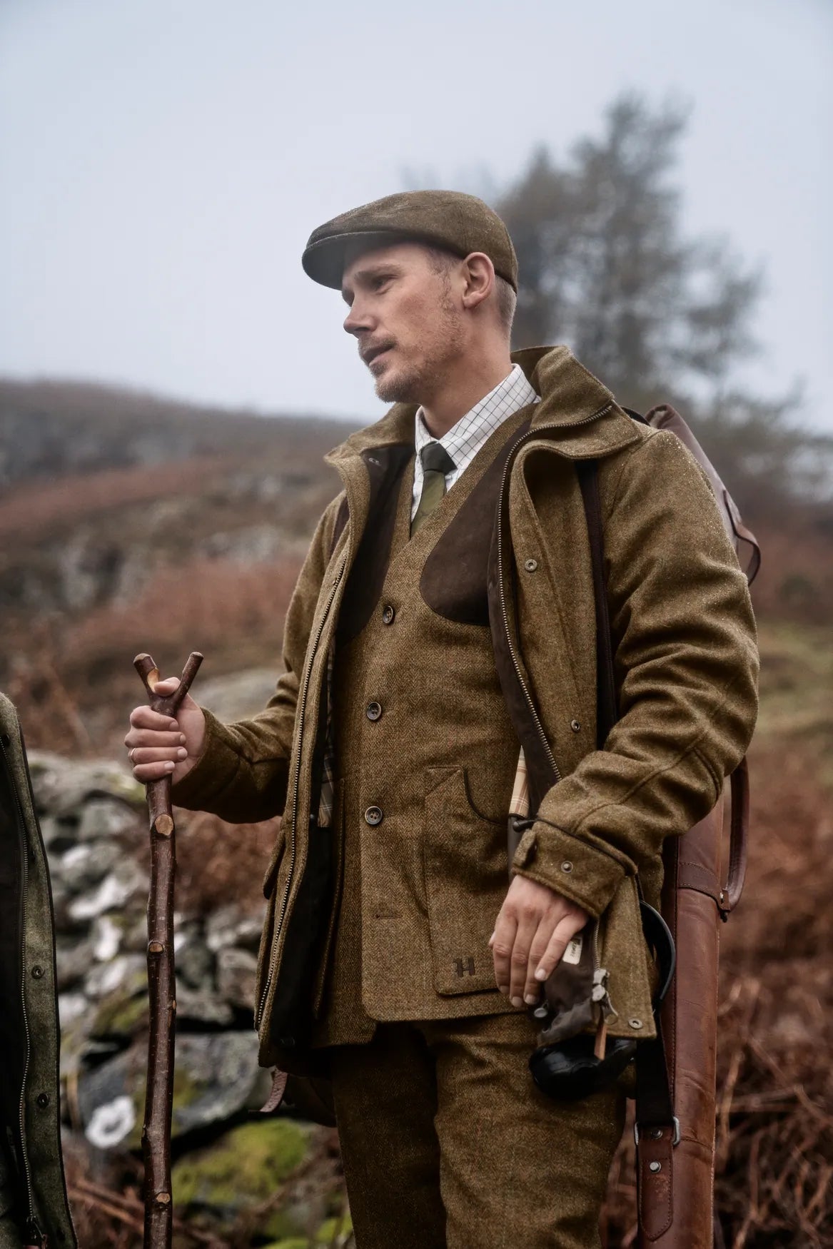 Kenmore shooting waistcoat - Terragon brown