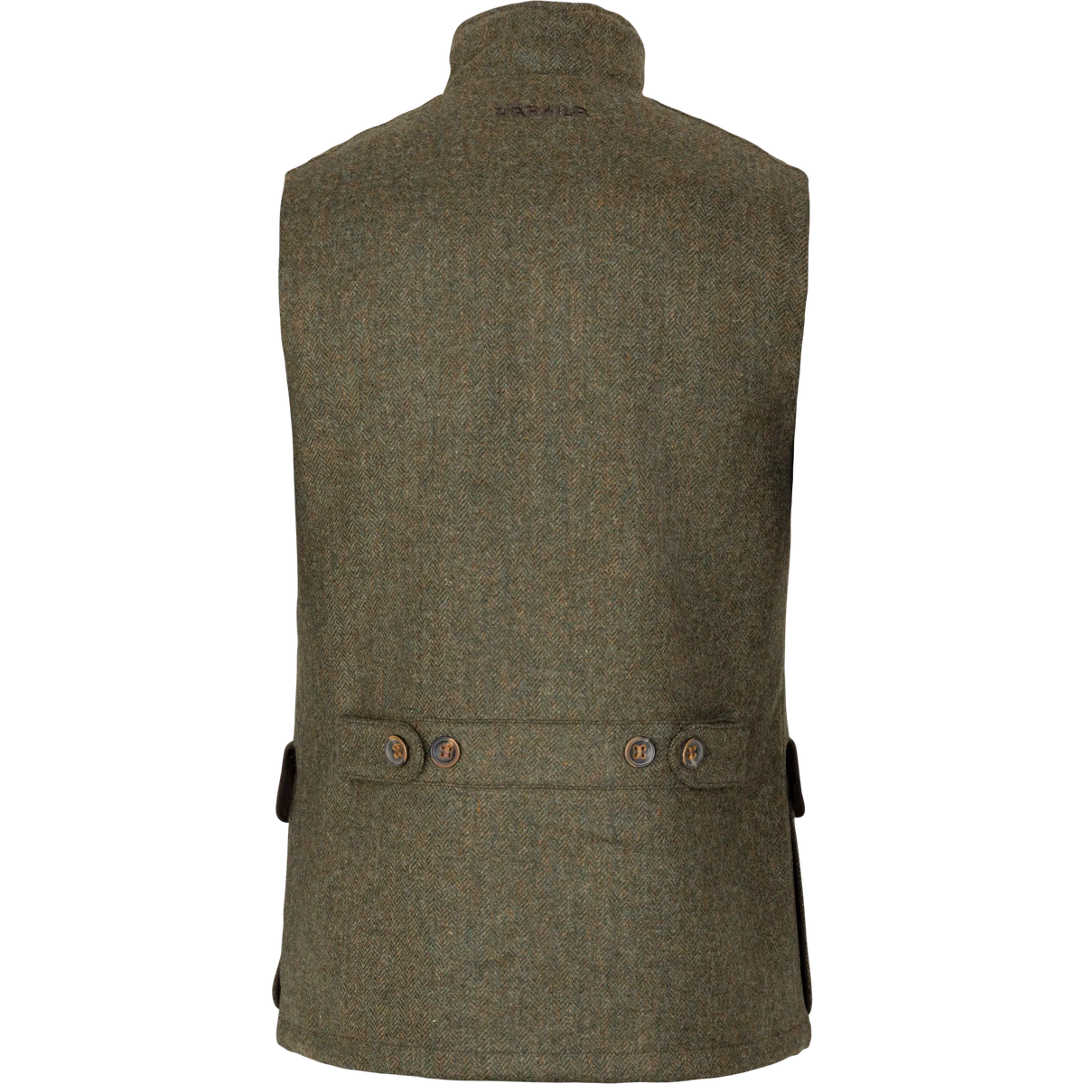 Kenmore waistcoat - Forest green/Herringbone