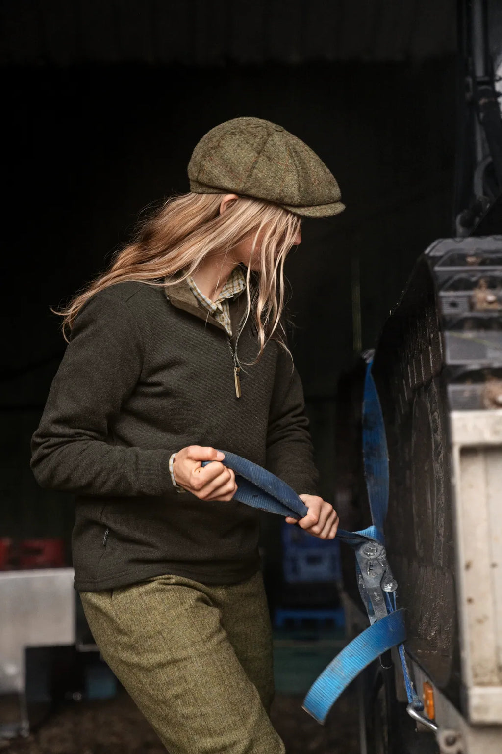 Sandhem Pro HSP pullover Women - Willow green