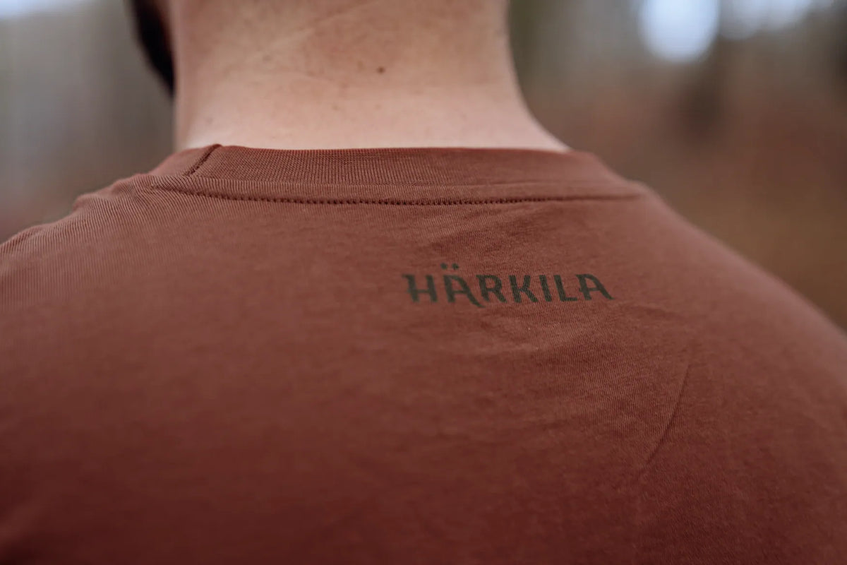 Härkila Nature S/S T-shirt - Autumn orange