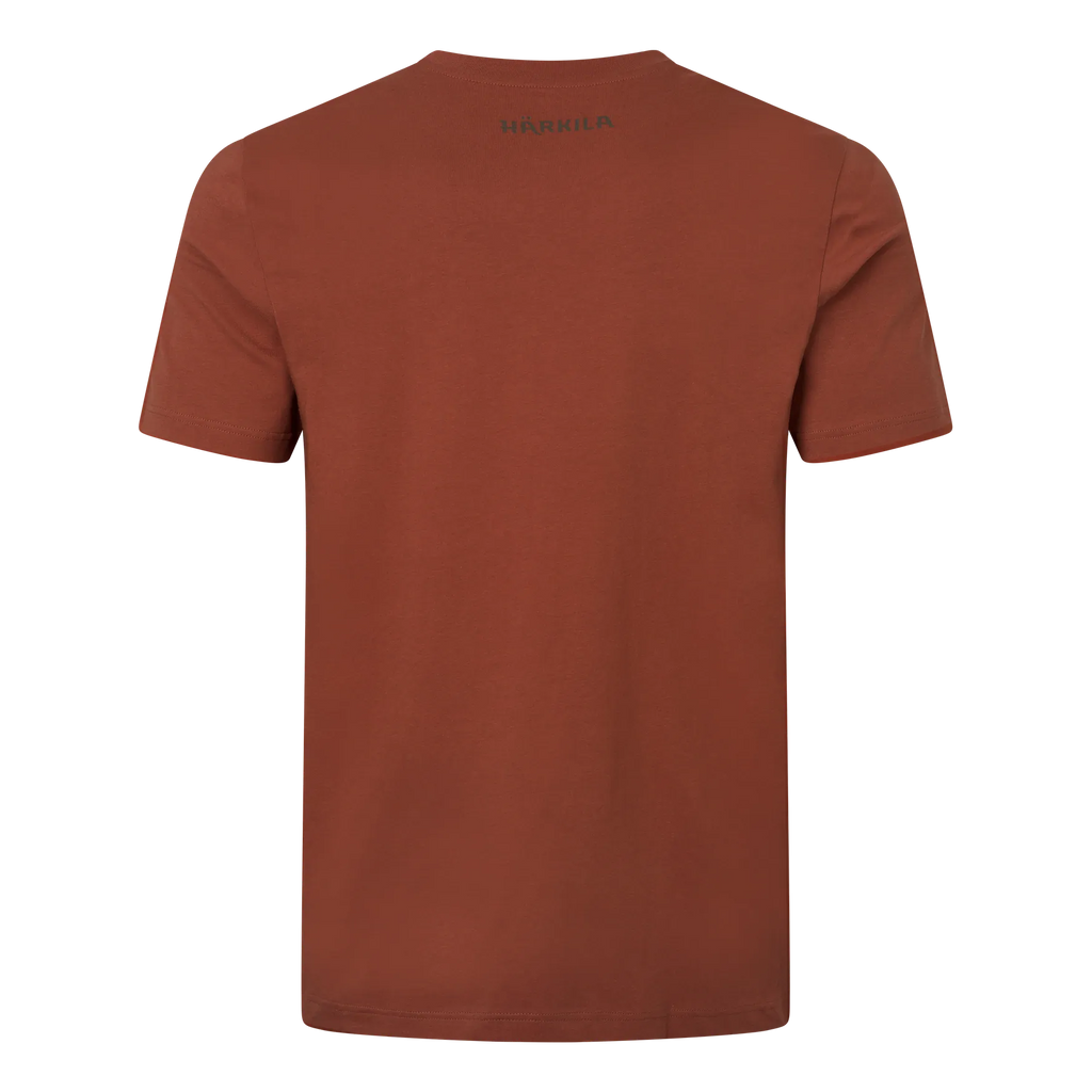 Härkila Nature S/S T-shirt - Autumn orange