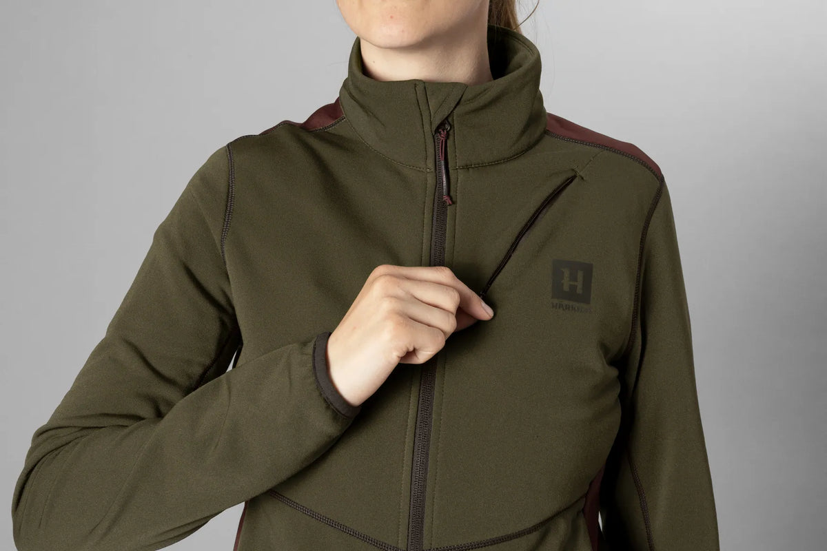 Oda fleece Women - Willow green