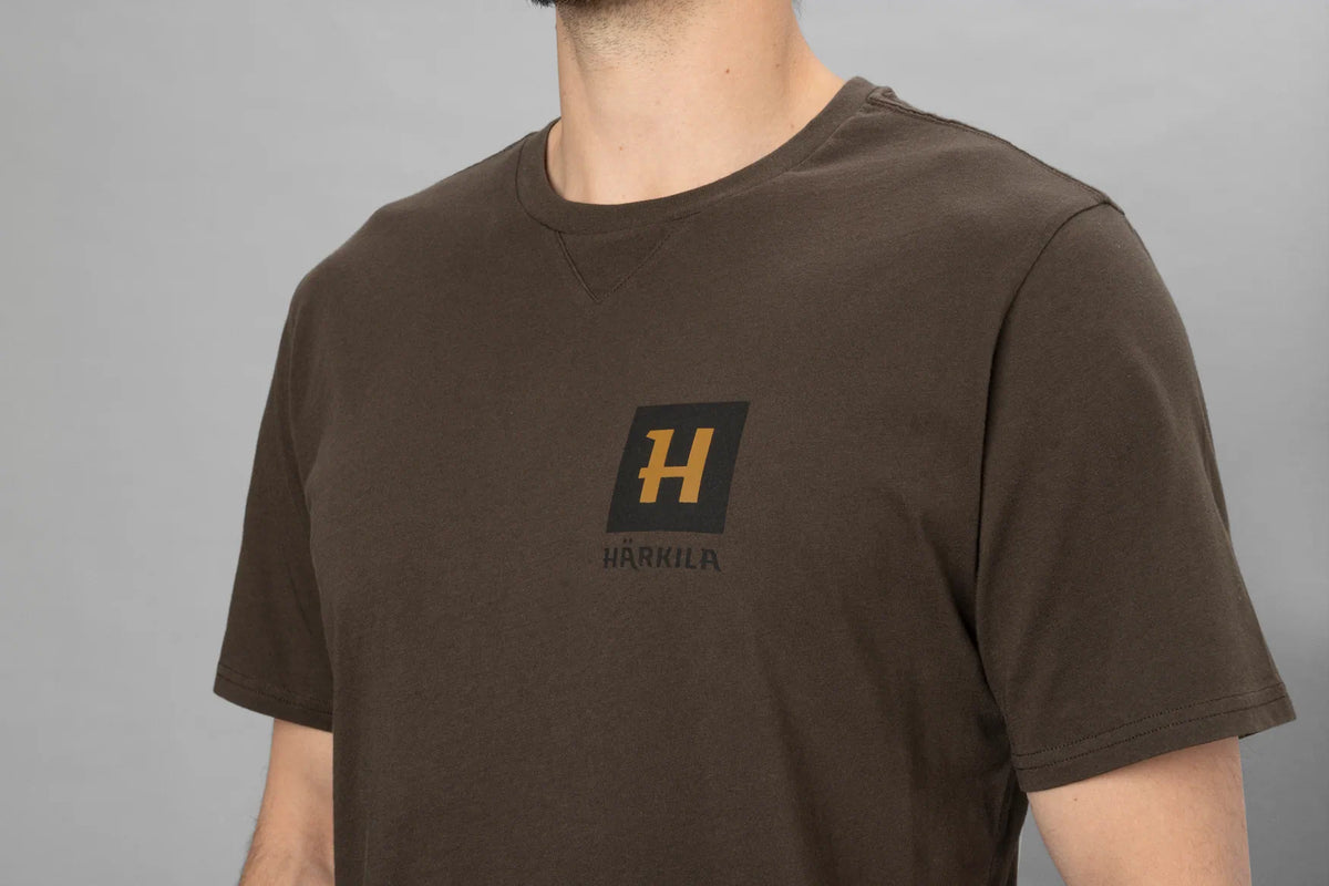 Gorm S/S t-shirt - Shadow brown