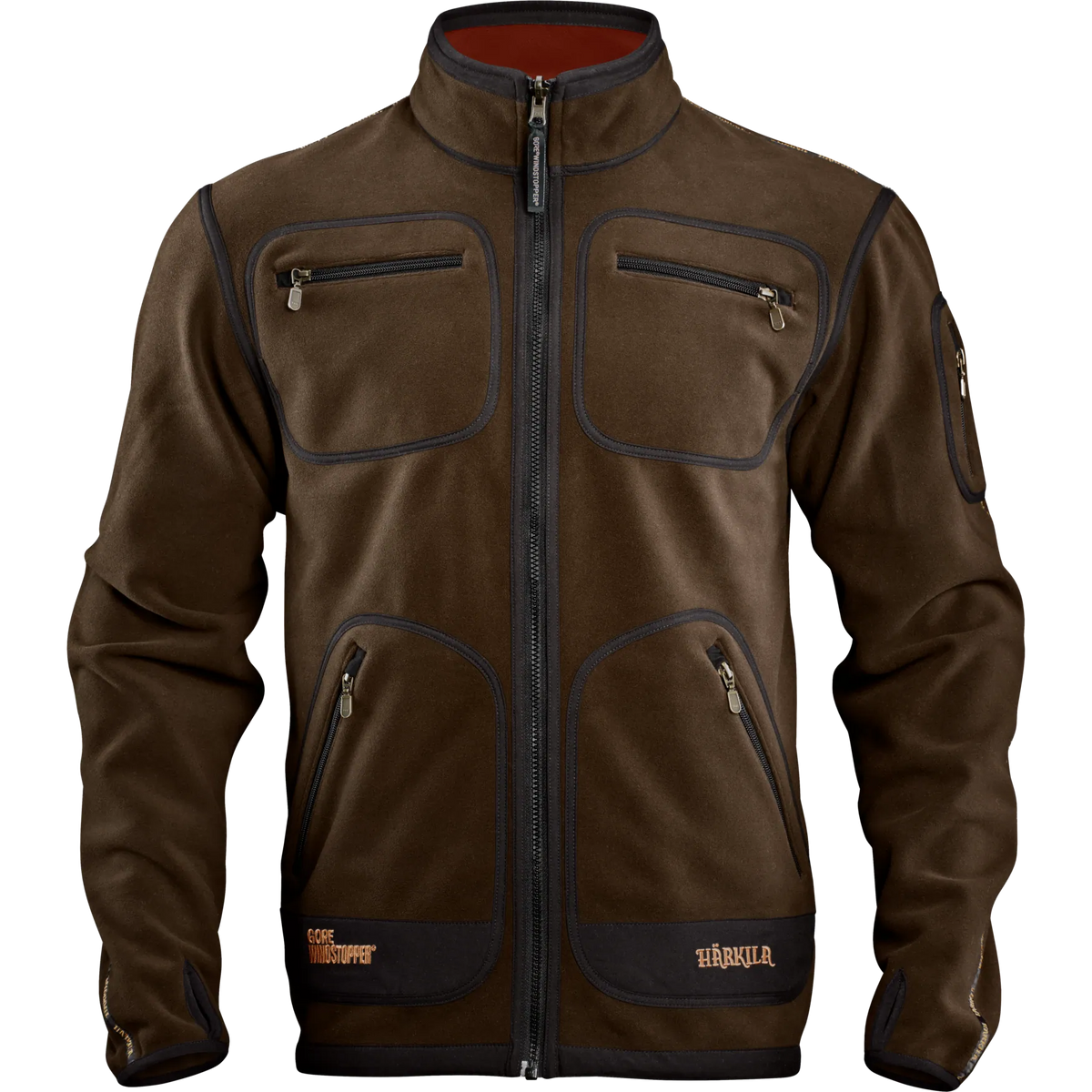 Kamko Fleece - Brown/Red