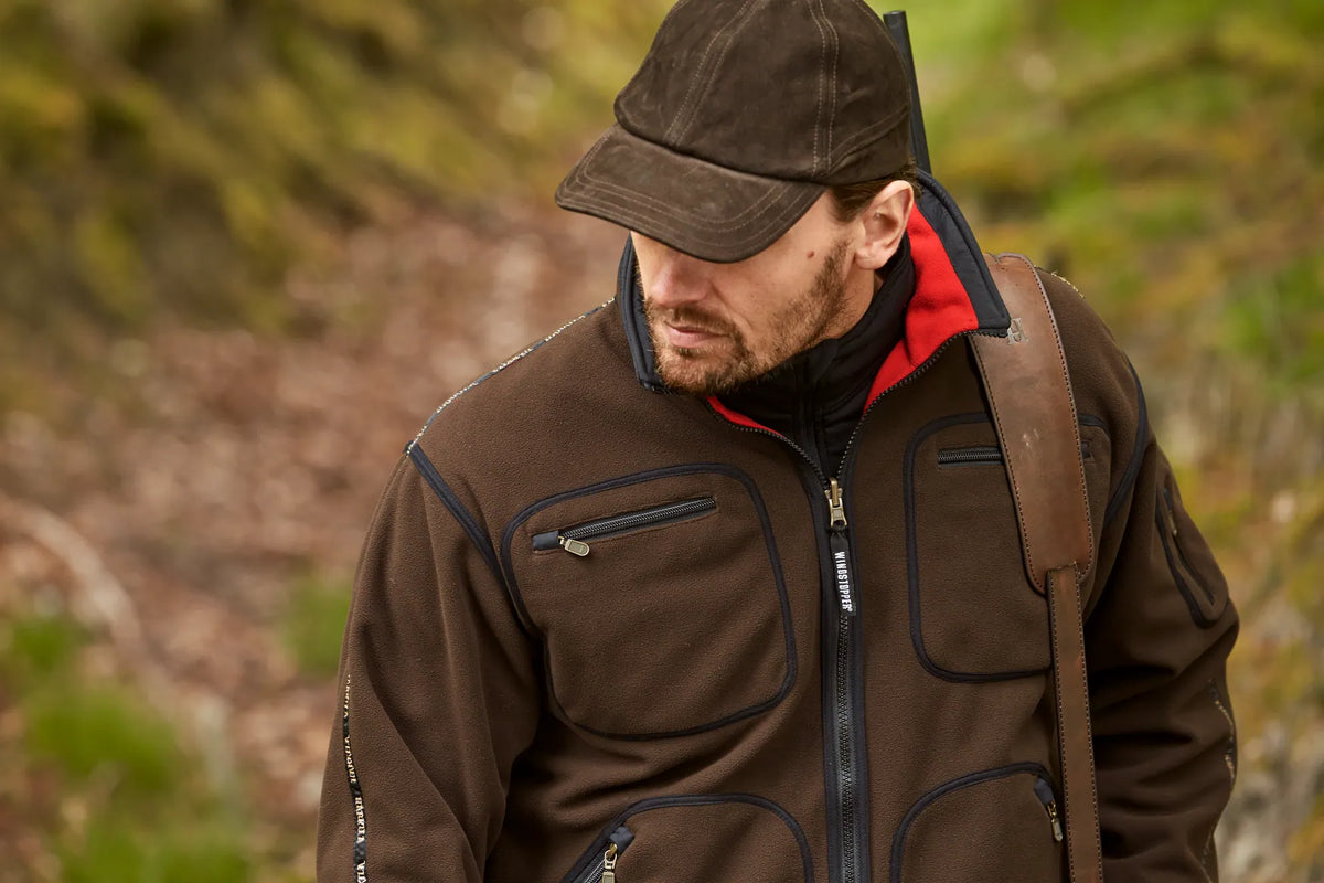 Kamko Fleece - Brown/Red