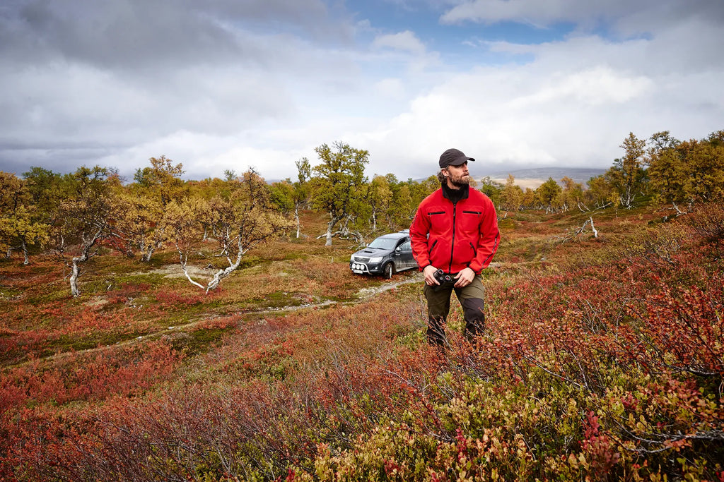 Kamko Fleece - Brown/Red