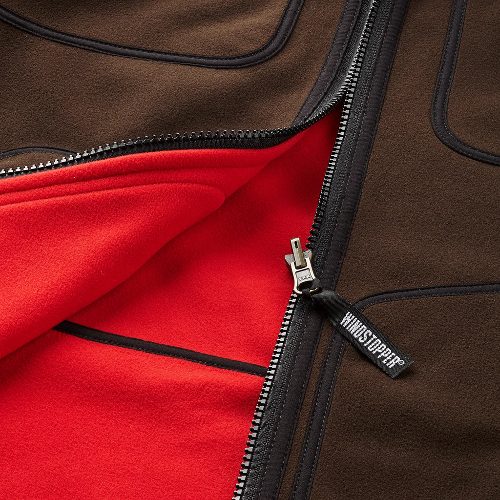 Kamko Fleece - Brown/Red
