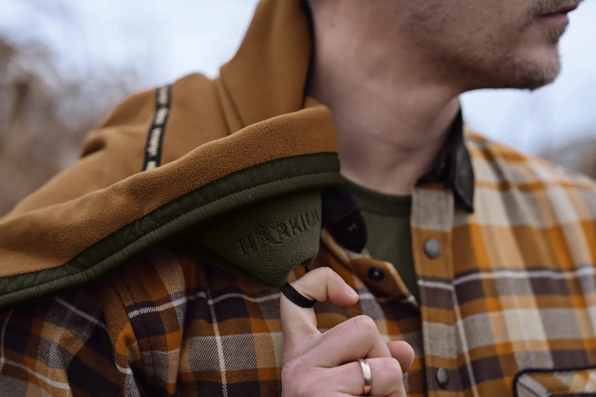 Kamko Fleece - Forest night/Rustique clay