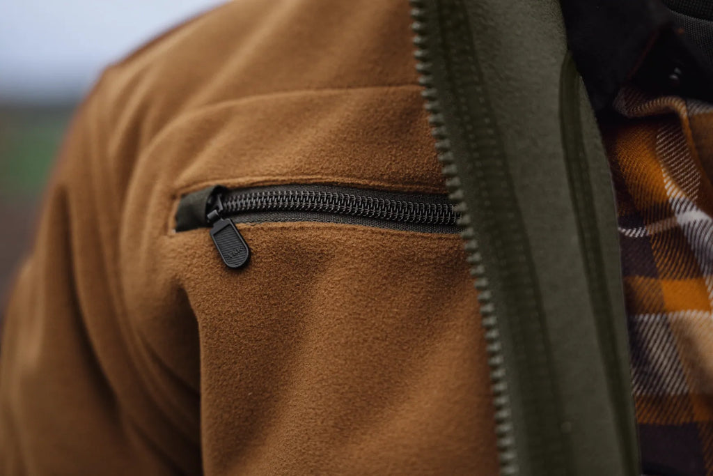 Kamko Fleece - Forest night/Rustique clay
